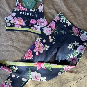 Peloton Set: Bra S Leggings M like new